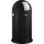 Prügikast Wesco Pushboy 50 l, must matt, pedaalivaba push-top kaas