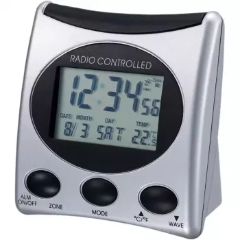 Digitaalne äratuskell Technoline WT 221 Hõbedane 12/24h LCD