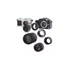 Objektiiviadapter Novoflex Nikon Micro Four Thirdsile