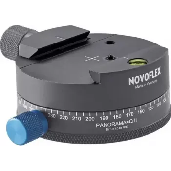 Quick release panorama plate Novoflex PANORAMA=Q II for tripod heads and panoramic photography