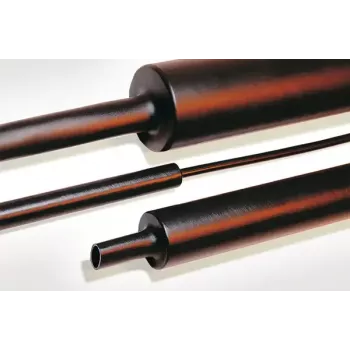 Kahanev toru HellermannTyton 323-20190, must, 1 m pikkus, kahanemisvahemik 6 mm kuni 1,9 mm, pakis 40 tk