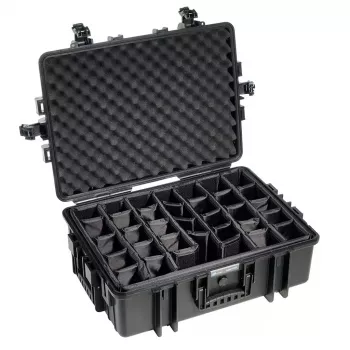 B&W Cases Type 6500 portfell klassikaline kohver must polüpropüleen