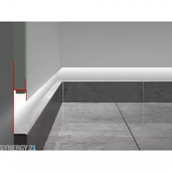 Kinnituskomplekt Synergy 21 S21-LED-PR00150 valge tsink