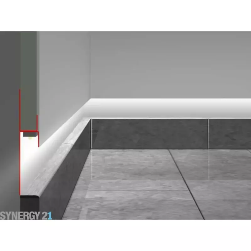 Kinnituskomplekt Synergy 21 S21-LED-PR00150 valge tsink