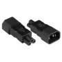 Toiteadapter C14 C5 Alcasa PA-1405S Must
