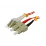Fiiberoptiline kaabel Synergy 21 S216728 0,5 m 2x LC 2x SC oranž