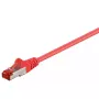 Goobay CAT 6 patch-kaabel RJ-45 Cat6 0,25 m punane