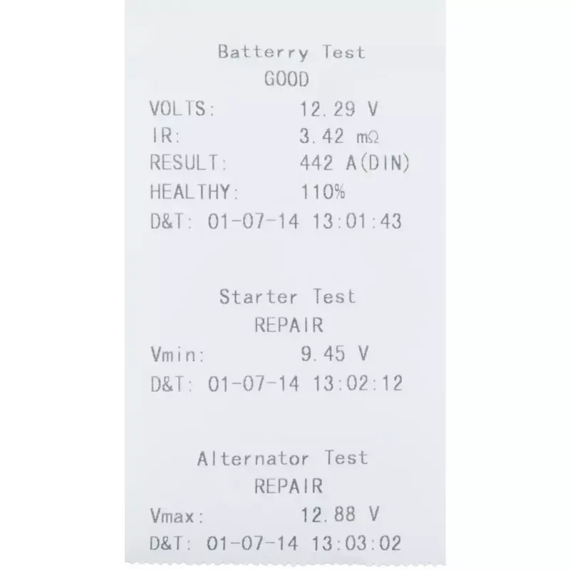 Akutester KS Tools 550.1646 Must Sinine 1,5 kg