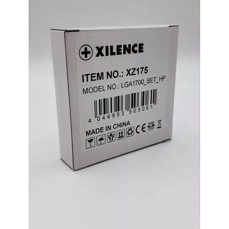 Kinnituskomplekt Xilence XZ175 metallist must hõbedane