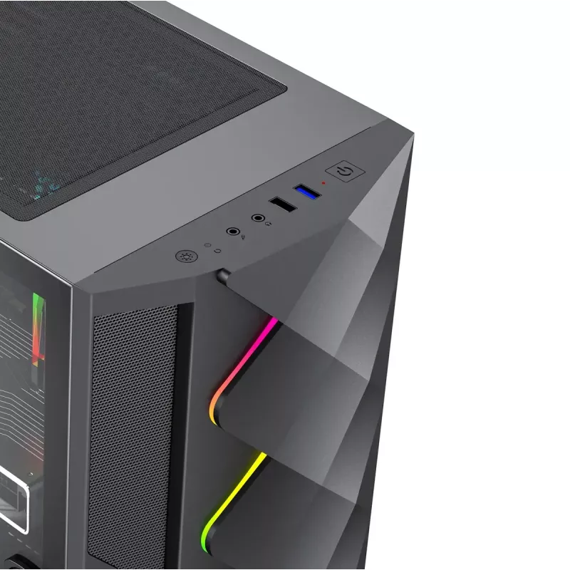 Hyrican GAMEMAX Diamond BK 7795 arvuti – AMD Ryzen 5 5500, 16 GB DDR4, 1 TB SSD, NVIDIA GeForce RTX 5050, Windows 11 Home, must