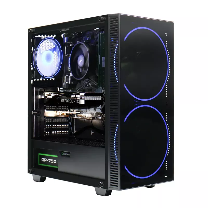 Lauaarvuti Hyrican GAMEMAX Must Hole 7811 — Intel Core i5-14400F, 16GB DDR5, 1TB SSD, GeForce RTX 5060 Ti, Windows 11