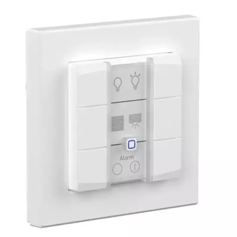 Seinalülituspaneel eQ-3 Homematic IP Wandtaster 6 nupuga plastvalge