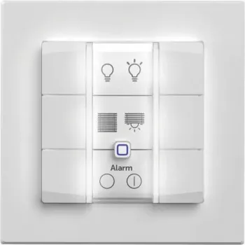 Seinalülituspaneel eQ-3 Homematic IP Wandtaster 6 nupuga plastvalge