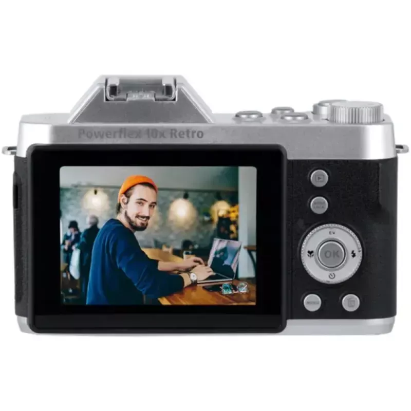 Kompaktne digikaamera Rollei Powerflex 10x Retro — 10x optiline suum, 16 MP