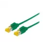 Võrgukaabel Tecline 1m Cat6a S/FTP roheline