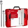 Kruvikomplekt FISCHER Power Fast II L-Boxx 102 (MPN 558739) – sorteeritud kruvid Power Fast II süsteemile