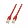 Võrgukaabel EFB Elektronik K8703.1 RJ-45 Cat5e 1 m Punane