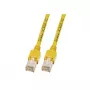 Võrgukaabel EFB Elektronik K8015.3 RJ-45 Cat5e 3 m Kollane