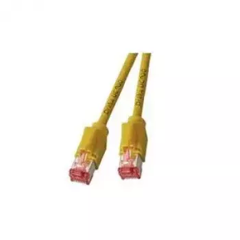 Networking kaabel EFB Elektronik RJ45 S/FTP Cat6a 10 m kollane