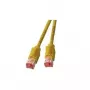 Networking kaabel EFB Elektronik RJ45 S/FTP Cat6a 10 m kollane
