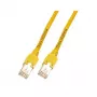 Võrgukaabel EFB Elektronik K8075.0,50 RJ-45 Cat5e 0,5 m kollane