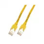 Võrgukaabel EFB Elektronik K8075.5 RJ-45 Cat5e 5 m Kollane