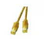 EFB Elektronik RJ45 S/STP Cat6a võrgukaabel, kollane, 5 m