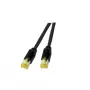 Võrgukaabel EFB Elektronik Cat.6a RJ-45 5m Must