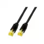 Võrgukaabel EFB Elektronik K8580SW.5 RJ-45 Cat6a 5 m Must