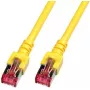 Võrgukaabel EFB Elektronik 10m Cat6 RJ-45 RJ-45 Kollane