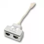 Võrgukaabel EFB Elektronik K5123.015 RJ-45 0,15 m Hõbe Valge