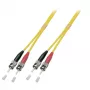 Fiiberoptiline kaabel EFB Elektronik O2003.20 20 m ST Kollane