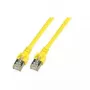 Võrgukaabel EFB Elektronik RJ45 S/FTP Cat5e 3 m Kollane