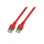 Võrgukaabel EFB Elektronik K5458.1,5 RJ-45 Cat5e 1 m Punane