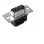 Juhtmepistik EFB Elektronik 29060.1 DSub 9-kontaktiline Must Hall