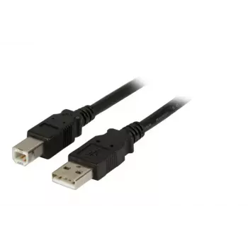 USB-kaabel EFB Elektronik K5256SW.1,8 1,8 m USB A USB B Must