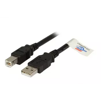 USB-kaabel EFB Elektronik K5256SW.1,8 1,8 m USB A USB B Must