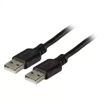 USB 2.0 A–A kaabel EFB Elektronik 1,5 m, isane-isanele, 0,48 Gbit/s, must, magnetiliselt varjestatud