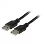 USB 2.0 A–A kaabel EFB Elektronik 1,5 m, isane-isanele, 0,48 Gbit/s, must, magnetiliselt varjestatud