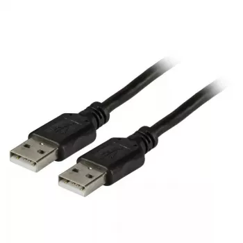 USB-kaabel EFB Elektronik USB 2.0 A / A 3m Must