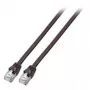 Võrgukaabel EFB Elektronik S/FTP Cat.6 RJ45 Must 10 m
