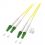 Fiiberoptiline kaabel EFB Elektronik O0381.0,5 0,5 m 2x LC Kollane