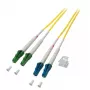 Fiiberoptiline kaabel EFB Elektronik O0384.15 LC OS2 15 m Kollane