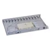 Patch panel 1U EFB Elektronik B71006.12OM4 — ST fiiberkonnektorid, metall, 483×44.5×244 mm
