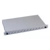 Patch panel 1U EFB Elektronik B71006.12OM4 — ST fiiberkonnektorid, metall, 483×44.5×244 mm