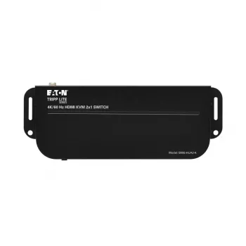 KVM-lüliti 2-port HDMI/USB Tripp Lite B005-HUA2-K — 4K 60 Hz, HDR, HDCP 2.2, IR, USB-jagamine, 1,2 m kaablid