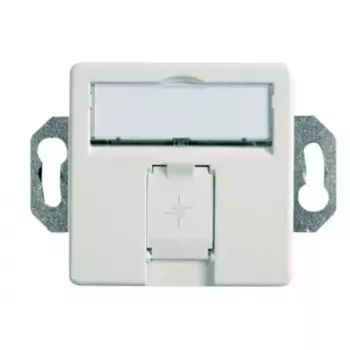 Telegärtner pistikupesa RJ-45 Cat6a J00020A0507, valge, ABS/teras/tsink, 70×50×43,2 mm