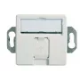 Telegärtner pistikupesa RJ-45 Cat6a J00020A0507, valge, ABS/teras/tsink, 70×50×43,2 mm