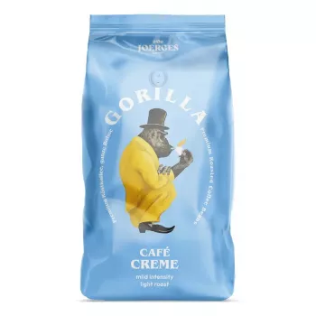 Kohvioad Gorilla Joerges Café Creme 1 kg – hele röst, terved oad