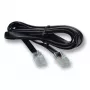 Telefonikaabel EFB Elektronik K2406SW.6 6 m Must
